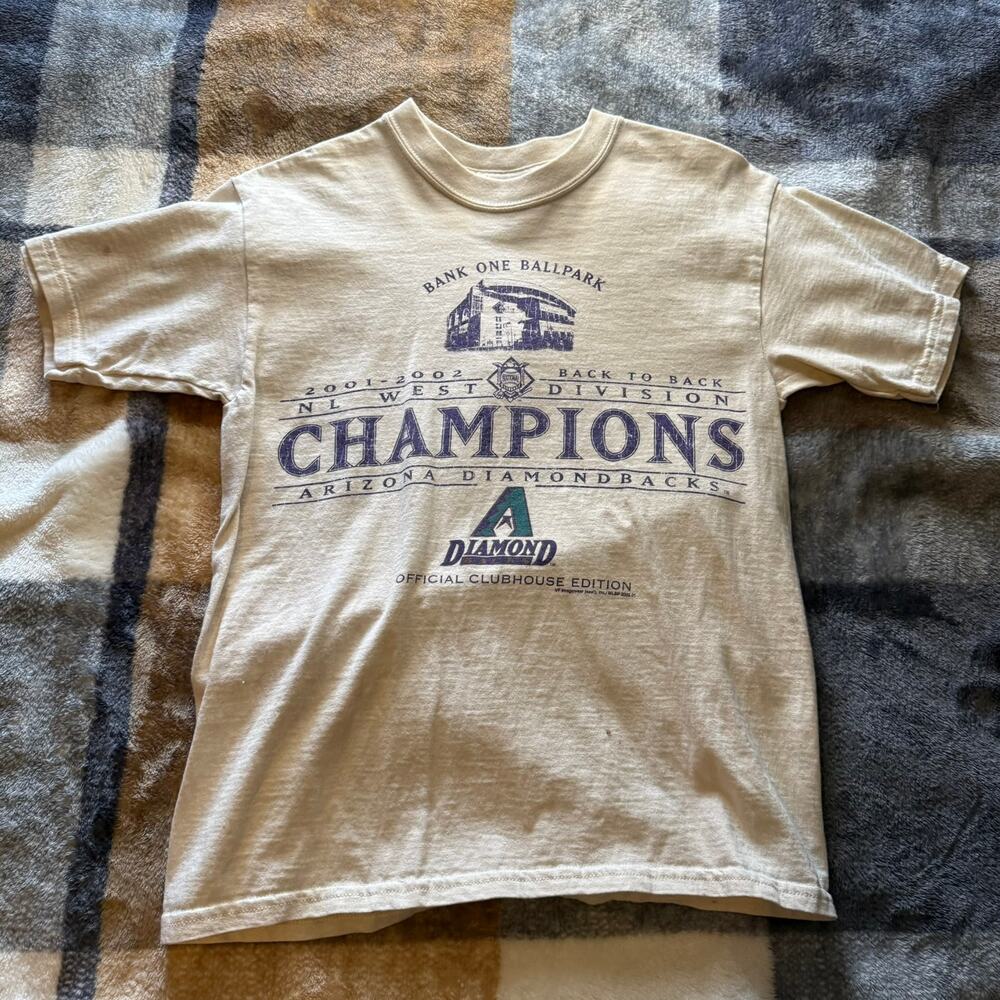 00s Arizona Diamondbacks Back to Back Champions Bank One NL West Division MLB